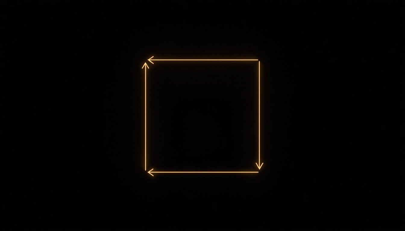 Box breathing diagram illustrating a simple anxiety management technique