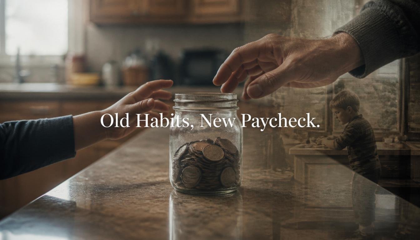 How Growing Up Poor Affects Money Habits Today